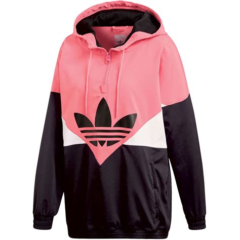 adidas jacke frauen schwarz pink